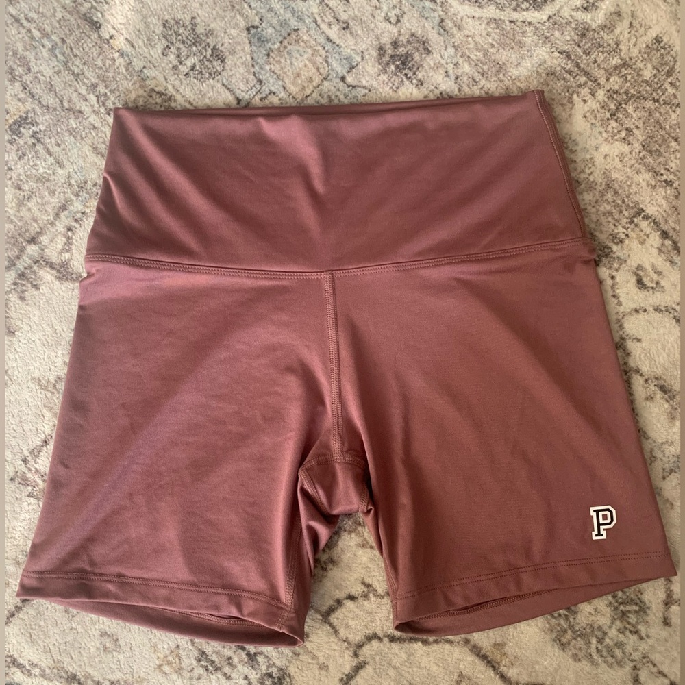 Pink Victoria’s Secret ultimate shorts brown size medium